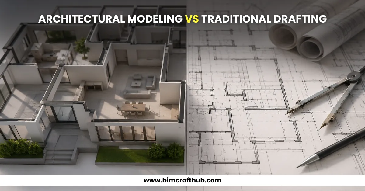 Architectural Modeling vs Traditional Drafting